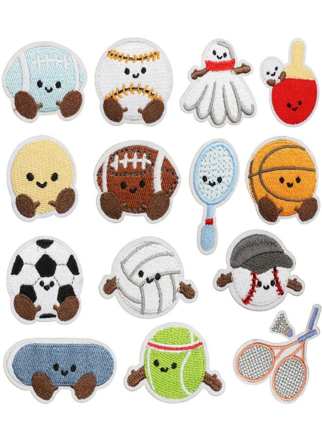 Vihaanta 14PCS Embroidery Patches for Clothing, Patch for Clothes, Cloth Stickers Patch, Sew on Repair Patches and Badges, Fabric Repair Patches for Kids Clothes Jeans Jackets Hats Shoes Backpacks - Image 1